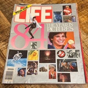 Life Magazine 1984 Year in Pictures Special Issue - Vintage Photography